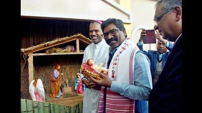 Jharkhand chief minister Hemant Soren. (ANI) Jharkhand chief minister Hemant Soren. (ANI)