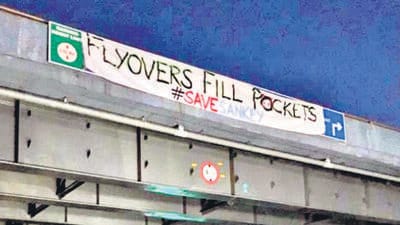 Mobility experts and civic activists criticised the approval from Karnataka government for construction of 11 flyovers in Bengaluru (HT Photo) Mobility experts and civic activists criticised the approval from Karnataka government for construction of 11 flyovers in Bengaluru (HT Photo)