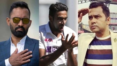 Dinesh Karthik; R Ashwin; Aakash Chopra
