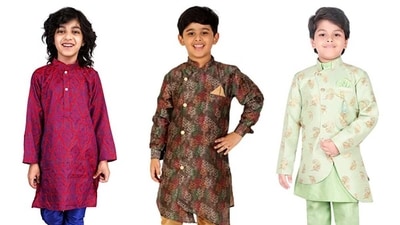 Boys in ethnic wear look charming. Boys in ethnic wear look charming.