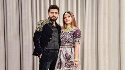 Adil Khan's lawyer has denied his client had beaten up Rakhi Sawant.