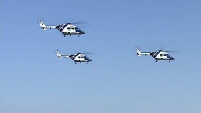 'Bengaluru sky witness to new India's capabilities', said PM Modi during the inaugural address at Aero India. (ANI) 'Bengaluru sky witness to new India's capabilities', said PM Modi during the inaugural address at Aero India. (ANI)