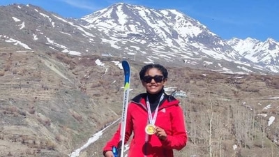 Jiah Aryan is a 14-year-old skier from Bengaluru Jiah Aryan is a 14-year-old skier from Bengaluru