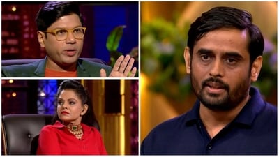 Peyush Bansal wants a solo deal, leaves Namita Thapar shocked on hearing emotional pitch. Peyush Bansal wants a solo deal, leaves Namita Thapar shocked on hearing emotional pitch.