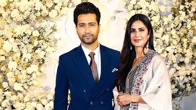 Katrina Kaif's edited photo with Vicky Kaushal from Kiara Advani and Sidharth Malhotra's reception in Mumbai. Katrina Kaif's edited photo with Vicky Kaushal from Kiara Advani and Sidharth Malhotra's reception in Mumbai.