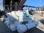 Saudi aid plane lands in Aleppo, in the aftermath of a deadly earthquake, Syria.