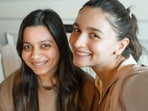Alia Bhatt celebrates Valentine's Day with Shaheen Bhatt.