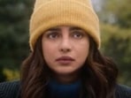 Love Again stars Priyanka Chopra and Sam Heughan, with a cameo by Nick Jonas. Love Again stars Priyanka Chopra and Sam Heughan, with a cameo by Nick Jonas.