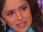 When face reader predicted Madhur Dixit's future on a show. When face reader predicted Madhur Dixit's future on a show.