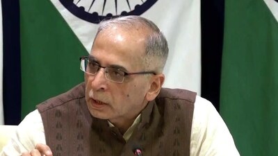 Foreign secretary Vinay Kwatra addresses (ANI/File Photo)