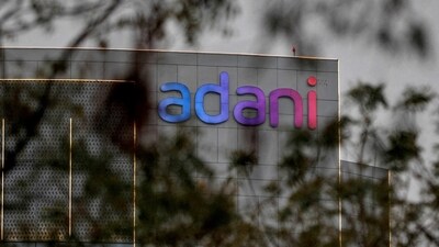 FILE PHOTO: The logo of the Adani Group is seen on the facade of its Corporate House on the outskirts of Ahmedabad, India, January 27, 2023. REUTERS/Amit Dave/File Photo (REUTERS)