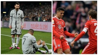 Bayern Munich will meet Lionel Messi's PSG in the Round of 16 phase of the UEFA Champions League (AP)