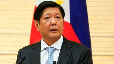 Philippines President Ferdinand Marcos (via REUTERS)
