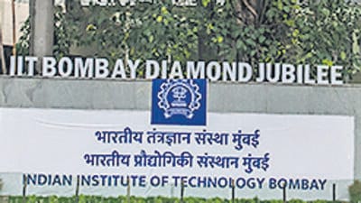 Mumbai, India - June 26, 2018: Main gate of the IIT Bombay Powai in Mumbai, India, on Tuesday, June 26, 2018. (Photo by Satish Bate/Hindustan Times) (Satish Bate/HT Photo)