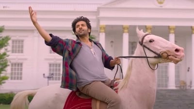 Kartik Aaryan plays Bantu in the upcoming film Shehzada. Kartik Aaryan plays Bantu in the upcoming film Shehzada.