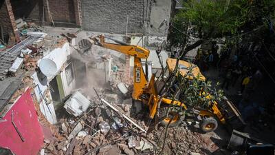 The court also extended the status quo the demolition action at the Gosiya Slum colony till Friday after the Delhi Urban Shelter Improvement Board (DUSIB) said that the slum is in their list of jhuggi jhopdi clusters and the residents are eligible for rehabilitationunder the Delhi Urban Slum and Rehabilitation Policy, 2015 of DUSIB. (Raj K Raj/HT Photo) The court also extended the status quo the demolition action at the Gosiya Slum colony till Friday after the Delhi Urban Shelter Improvement Board (DUSIB) said that the slum is in their list of jhuggi jhopdi clusters and the residents are eligible for rehabilitationunder the Delhi Urban Slum and Rehabilitation Policy, 2015 of DUSIB. (Raj K Raj/HT Photo)