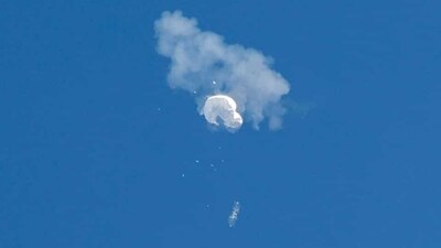 Joe Biden’s decision to instruct the military to shoot down the balloon — the military has since knocked three other objects out of the sky — was met with applause from the general public. (Reuters)