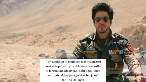 Scene from the film Jab Tak Hai Jaan. (Amazon Prime Video) Scene from the film Jab Tak Hai Jaan. (Amazon Prime Video)