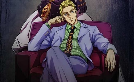 The sadistic serial killer from JoJo's Bizarre Adventure, Kira Yoshikage, hides behind a veil of normalcy as he carries out his brutal crimes. The sadistic serial killer from JoJo's Bizarre Adventure, Kira Yoshikage, hides behind a veil of normalcy as he carries out his brutal crimes.