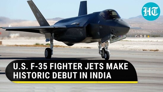 US F-35 fighter jets thunder at Aero India 2023; Watch the stunning visuals