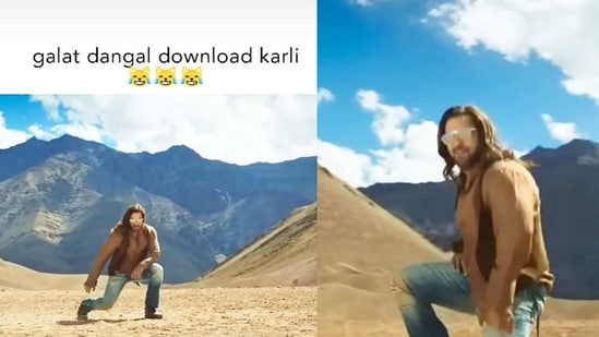 Salman Khan dances to Naiyo Lagda from his upcoming film Kisi Ka Bhai Kisi Ki Jaan.