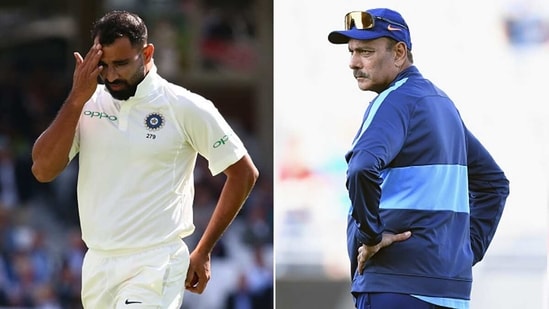 Mohammed Shami had a life-changing conversation with Ravi Shastri a few years ago. (Getty Images)