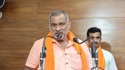 JC Madhuswamy, Karnataka’s minister for law and parliamentary affairs. (HT) JC Madhuswamy, Karnataka’s minister for law and parliamentary affairs. (HT)