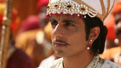 Actor Sonu Sood in a still from Jodhaa Akbar.