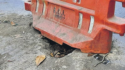 Advocate Trivankumar Karnani, the founder of Mumbai North Central District Forum, a citizen welfare forum in Mumbai, said, “We have instructed the BMC in the past as well to start compensating victims of potholes and bad roads. The contractor and BMC officials are guilty of dereliction of duty. (Praful Gangurde/HT Photo)