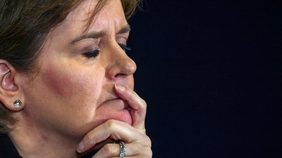 Nicola Sturgeon had recently become embroiled in a row over transgender policies after Scotland passed a Gender Recognition Reform Bill, (Reuters) Nicola Sturgeon had recently become embroiled in a row over transgender policies after Scotland passed a Gender Recognition Reform Bill, (Reuters)