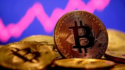Bitcoin spent most of last year trading in tandem with stocks, especially tech companies’ shares. (REUTERS)