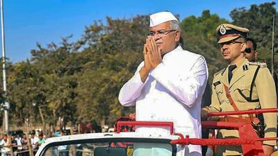 Chhattisgarh chief minister Bhupesh Baghel. (PTI)