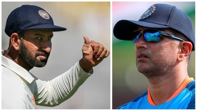Indian head Rahul Dravid was about Pujara's special milestone in a recently concluded press conference (PTI-AP) Indian head Rahul Dravid was about Pujara's special milestone in a recently concluded press conference (PTI-AP)