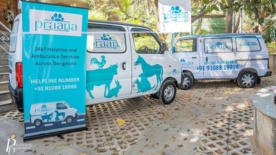 Bengaluru: Praana Foundation starts an ambulance dedicated for animals Bengaluru: Praana Foundation starts an ambulance dedicated for animals