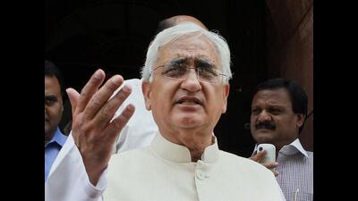 Justice Dinesh Kumar Singh allowed the petition filed by Khurshid while quashing the criminal proceedings (PTI file)