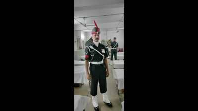 Lance Naik M Prabhu was stationed in Jammu and Kashmir, and was visiting home on leave at the time of the incident. Lance Naik M Prabhu was stationed in Jammu and Kashmir, and was visiting home on leave at the time of the incident.