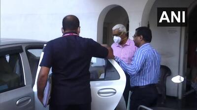 M Sivasankar (middle) was retired from the service last month. (ANI) M Sivasankar (middle) was retired from the service last month. (ANI)