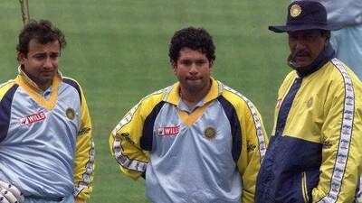 File photo of Nayan Mongia and Sachin Tendulkar File photo of Nayan Mongia and Sachin Tendulkar