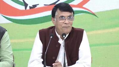 Pawan Khera alleged that the I-T survey were just a way to unleash central agencies. (ANI image) Pawan Khera alleged that the I-T survey were just a way to unleash central agencies. (ANI image)