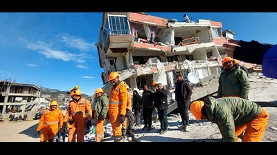 While it is too early to predict the future of Turkish-Indian relations, it can nevertheless be unambiguously stated that India’s humanitarian outreach has led to a thaw and overt mutual professions of friendship (NDRF) While it is too early to predict the future of Turkish-Indian relations, it can nevertheless be unambiguously stated that India’s humanitarian outreach has led to a thaw and overt mutual professions of friendship (NDRF)