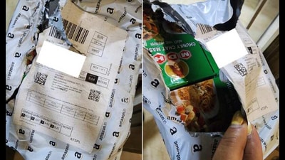 Woman receives chaat masala instead of the electric toothbrush she ordered online. (Twitter/@badassflowerbby) Woman receives chaat masala instead of the electric toothbrush she ordered online. (Twitter/@badassflowerbby)
