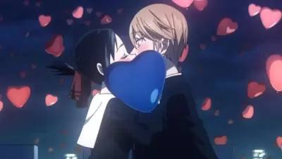 The anime show, Kaguya-sama: Love has War, now has a movie adaptation called The First Kiss That Never Ends. (A1-Pictures) The anime show, Kaguya-sama: Love has War, now has a movie adaptation called The First Kiss That Never Ends. (A1-Pictures)