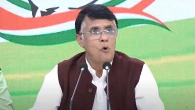 Congress leader Pawan Khera said first there is a raid and after that 'PM Modi's friend' buys that company.