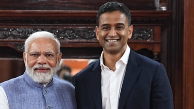 Nithin Kamath's latest post comes just a day after he shared his new fitness goal after meeting PM Modi in Bengaluru. Nithin Kamath's latest post comes just a day after he shared his new fitness goal after meeting PM Modi in Bengaluru.