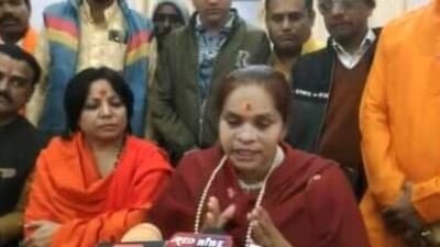Sadhvi Prachi said there will be no love-jihad once India becomes a Hindu Rashtra.