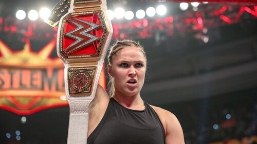 UFC and WWE Champion Ronda Rousey. (WWE) UFC and WWE Champion Ronda Rousey. (WWE)