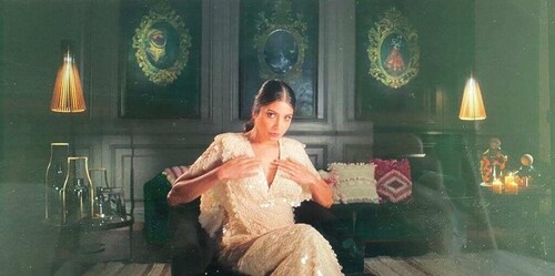 Anushka Sharma at her home. Anushka Sharma at her home.