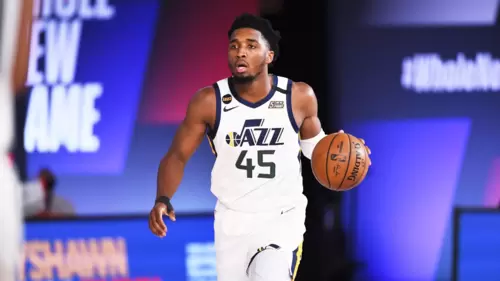 Utah Jazz's Donovan Mitchell