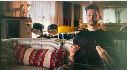 Hrithik Roshan at his home. Hrithik Roshan at his home.