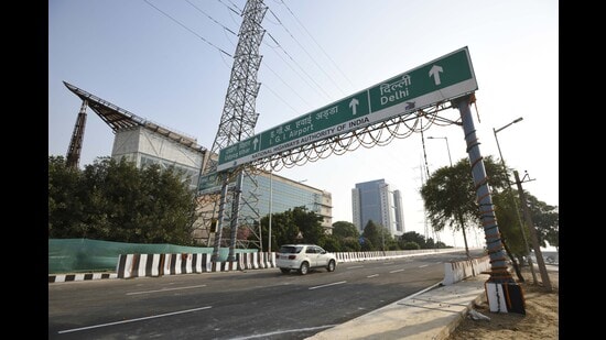 Electronic devices to be installed in Faridabad and Ggm to curb accidents (Representational pic) (HT File)